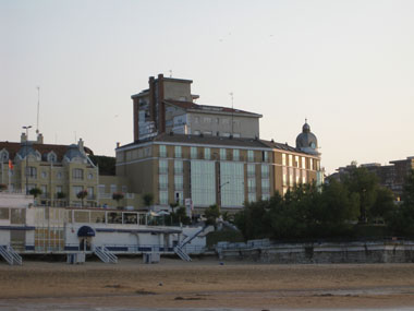 hotel from beach
